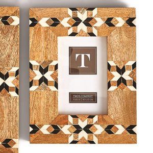 Two’s Company 4x6 Dark Patternly Tabletop Frame